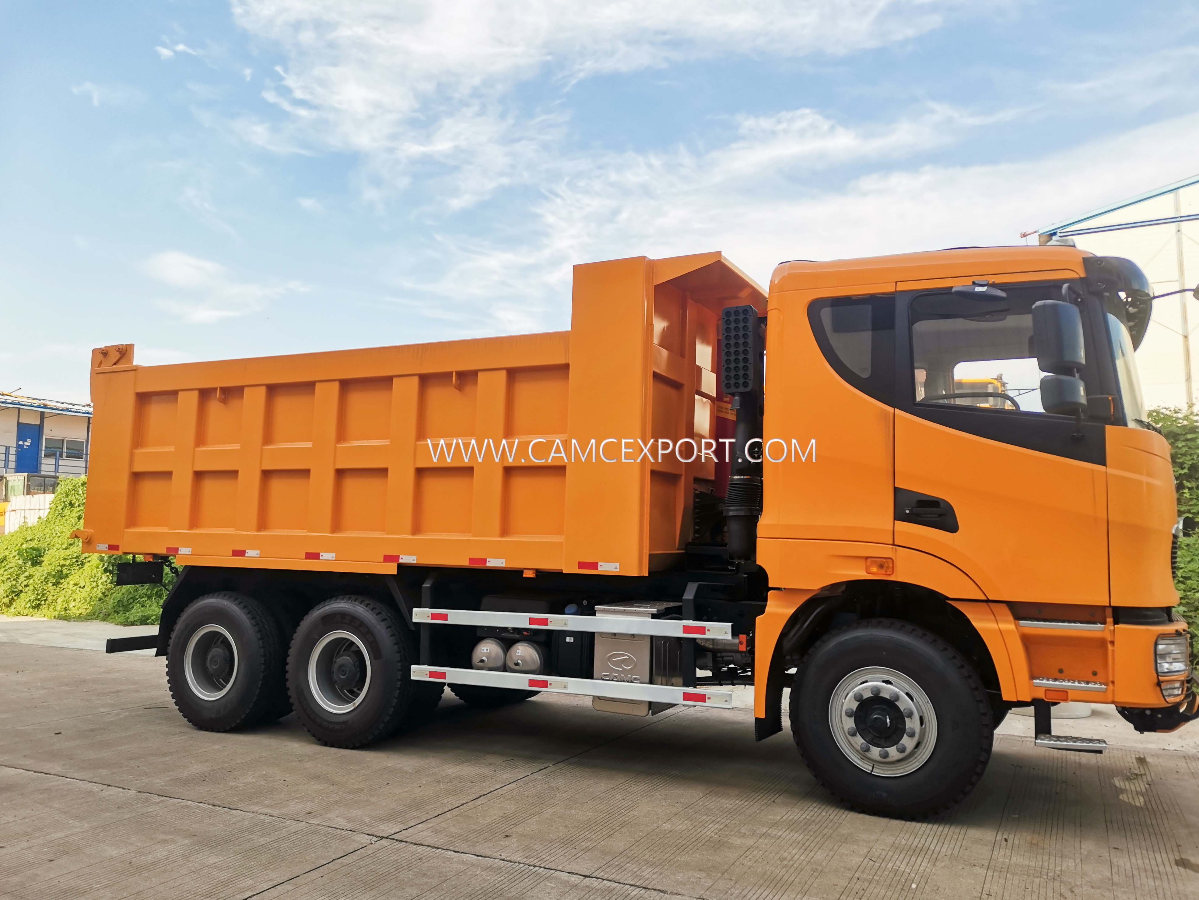 CAMC H9 6 × 4 dump truck រថយន្តដឹកសំរាម CAMC H9 6×4