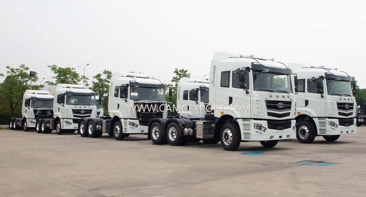 CAMC H7 6 × 4 diesel tractor ត្រាក់ទ័រម៉ាស៊ូត CAMC H7 6×4