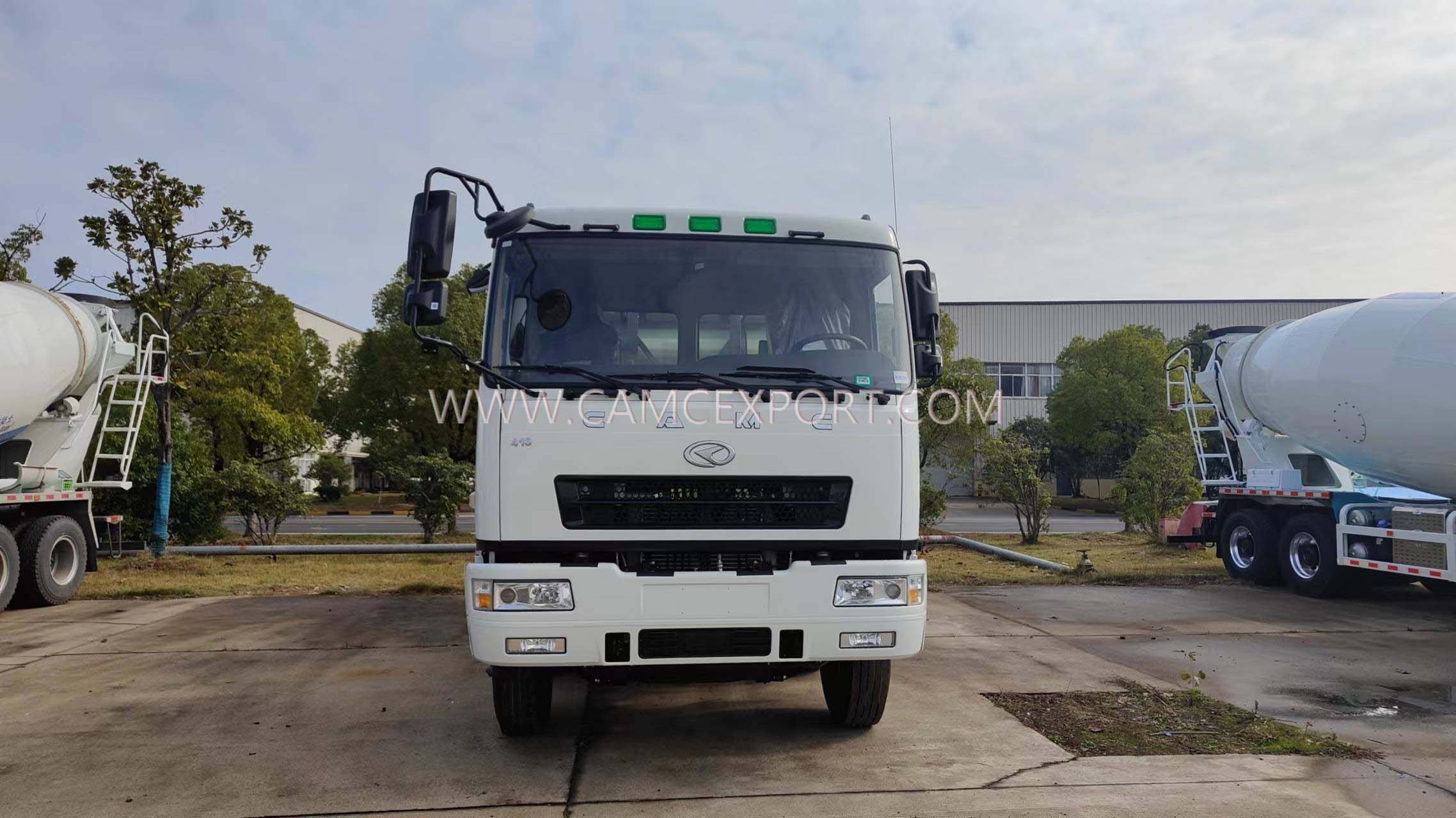 CAMC CNG concrete mixer truck រថយន្តលាយបេតុង CAMC CNG