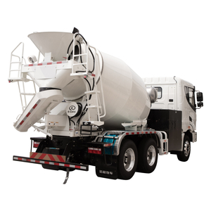 គុណភាពខ្ពស់ CAMC 6*4 8 Cubic Electric Concrete Truck Loading Self Loading Concrete Mixer Truck for Sale