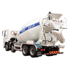 ចិនលក់ម៉ាស៊ីនលាយបេតុង 8cubic 10 cubic 12cubic CAMC Container truck mixer of high efficiency