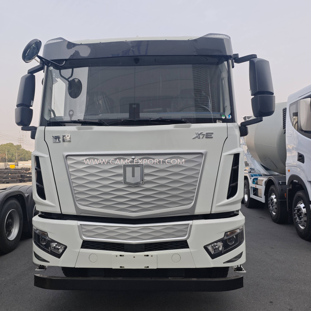 ឧបករណ៍លាយបេតុងអគ្គិសនី CAMC X7E 8x4 ដៃឆ្វេង