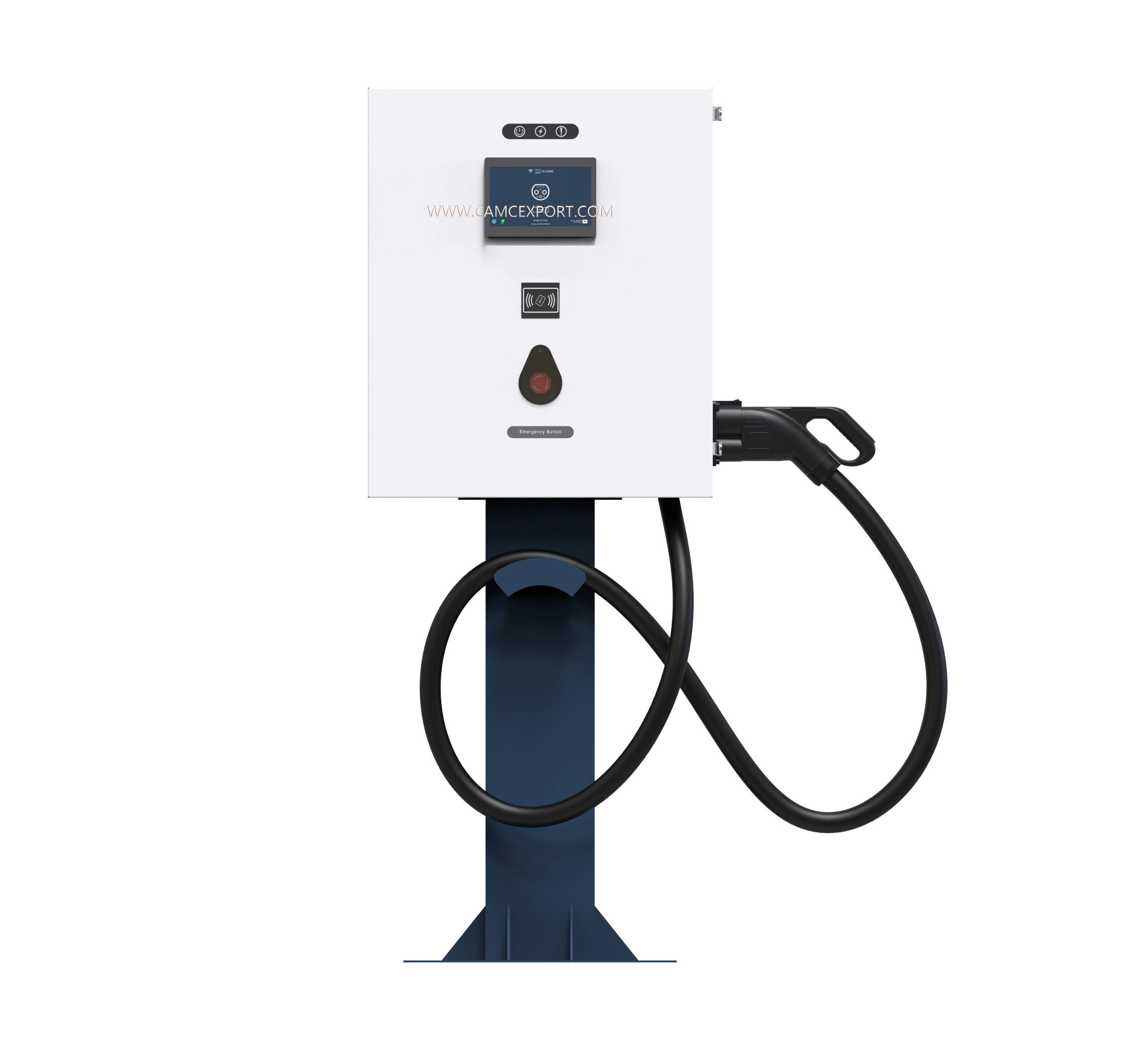 ឧបករណ៍ភ្ជាប់សាកតែមួយ DC 30kw ឧបករណ៍បញ្ចូលភ្លើងរថយន្តអគ្គិសនី