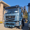 H7 Gray ដៃស្តាំ 8x4 Flat Top Diesel Truck Chassis