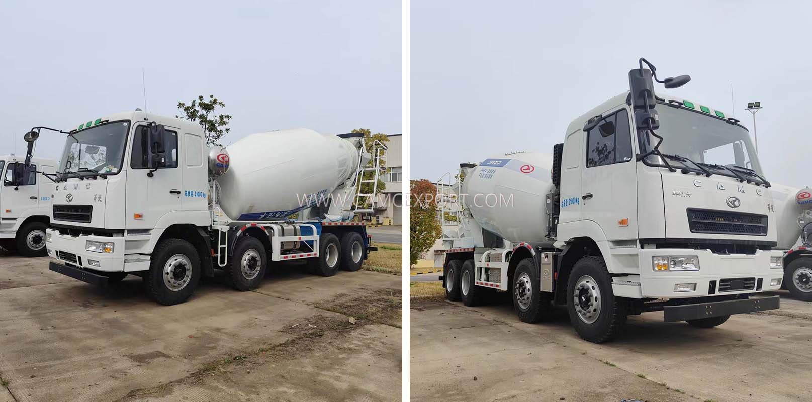 ត្រាក់ទ័របេតុង M5 8X4