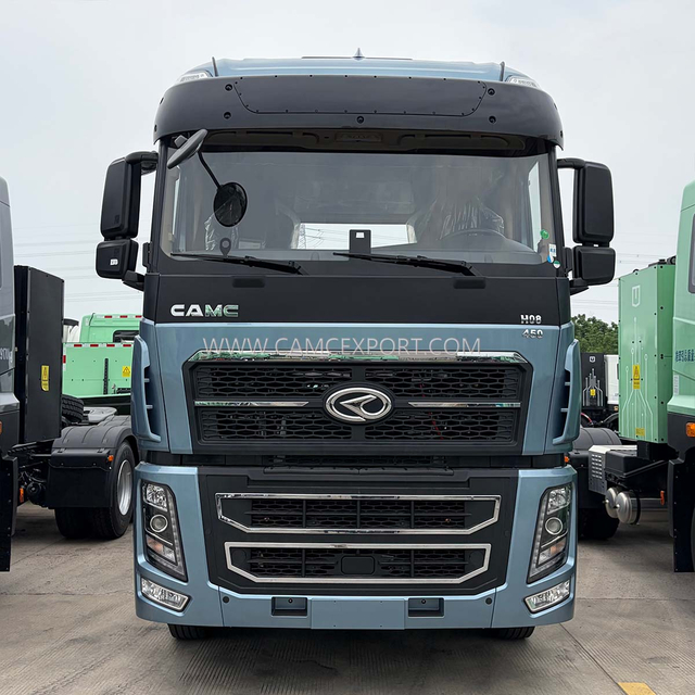 ត្រាក់ទ័រម៉ាស៊ូត CAMC Gray H9 6×4 ត្រាក់ទ័រដំបូលខ្ពស់