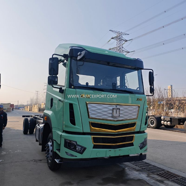 CAMC X7M 4*2 Flat Top Left Drive Methanol Extended Range Cargo Chassis