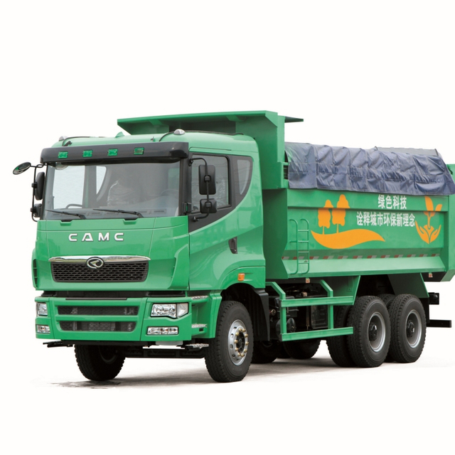 ឡានដឹកទំនិញ Tri Axle Dump Truck ស្វ័យប្រវត្តិ