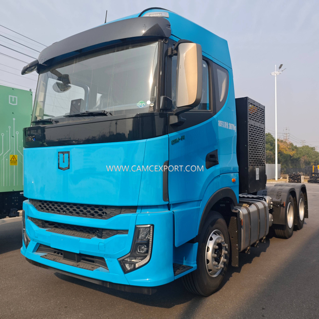 G2 Blue 6×4 Methanol Range-Extended Left-Hand Tractor Truck