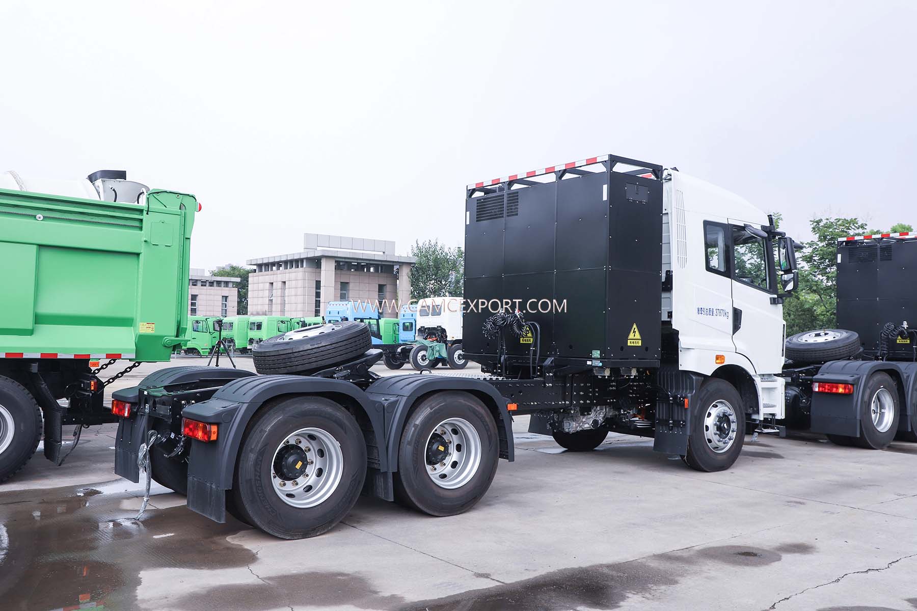 ត្រាក់ទ័រអគ្គិសនី CAMC M7E 6&times;4