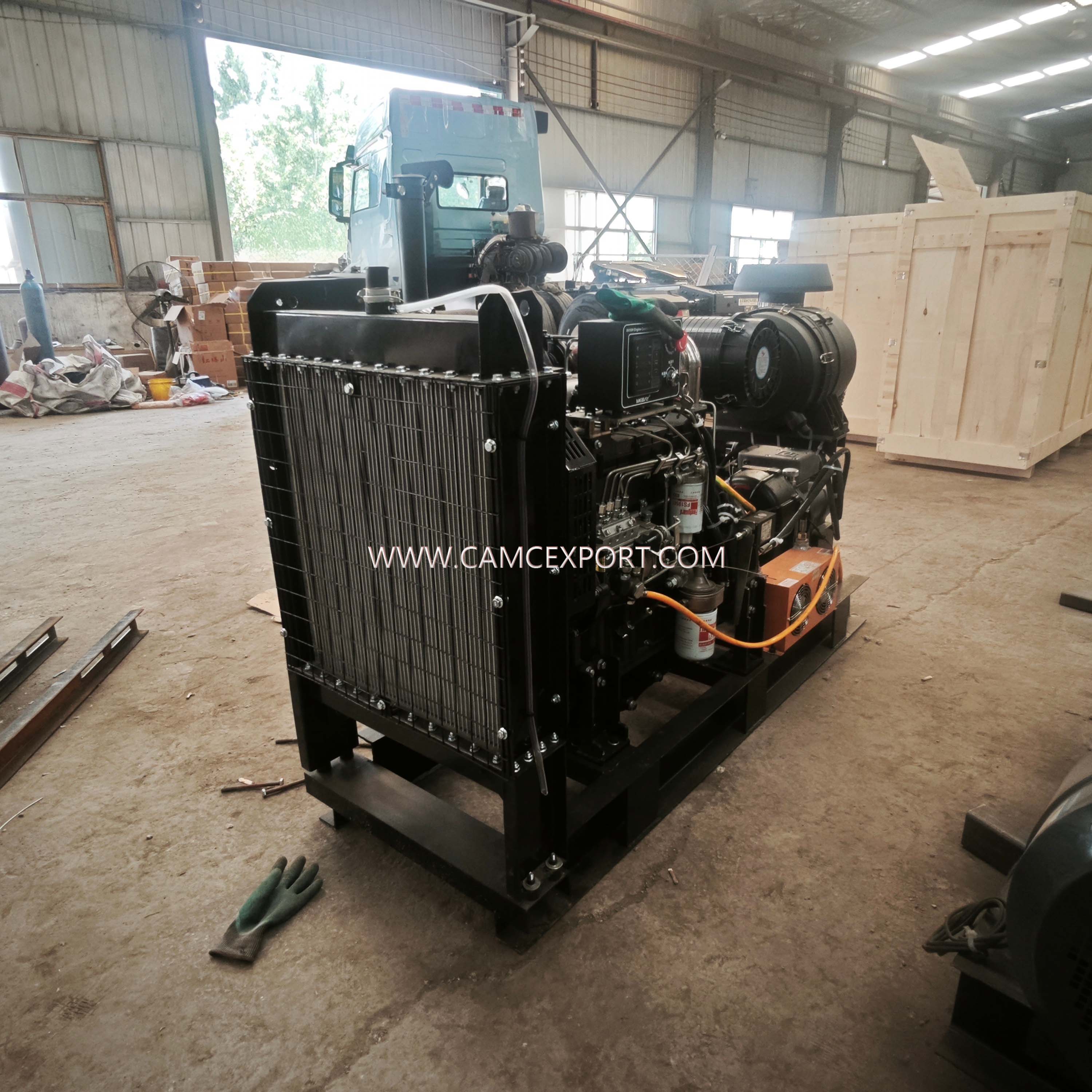 ម៉ាស៊ីនបង្ហាប់ខ្យល់ CAMC KL12-DS90A ភ្ជាប់ដោយផ្ទាល់